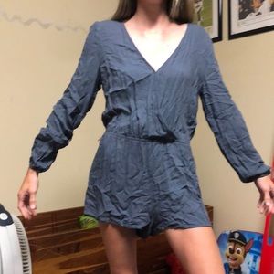 Long sleeve romper